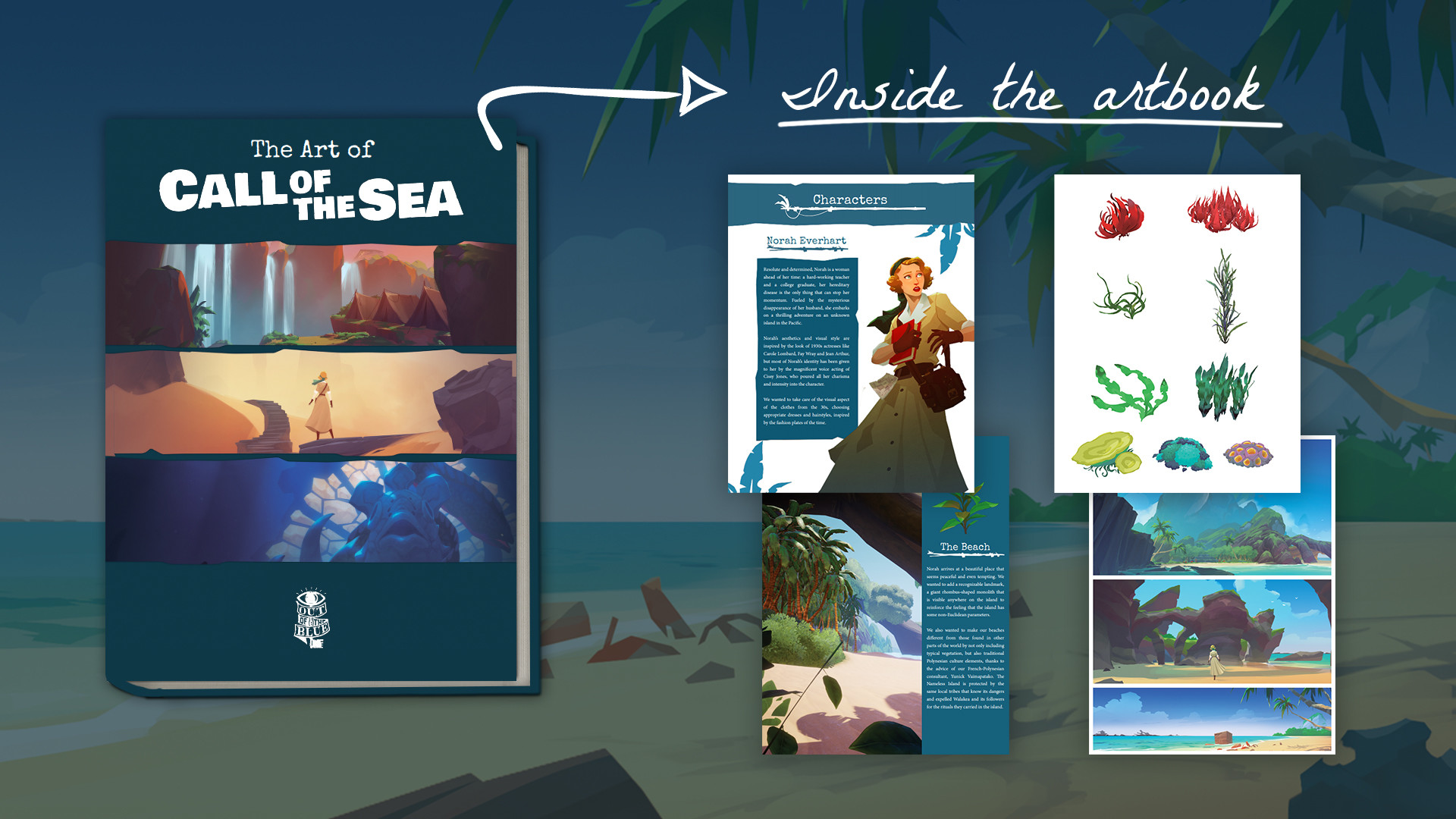 Call of the Sea Art Book Featured Screenshot #1