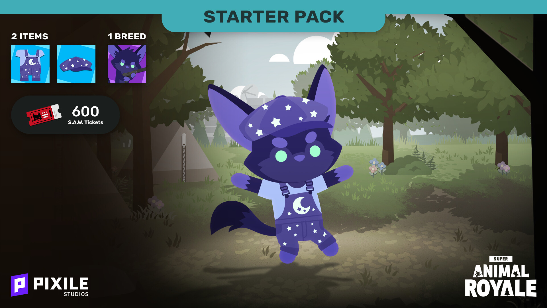 Super Animal Royale Season 0 Starter Pack Featured Screenshot #1