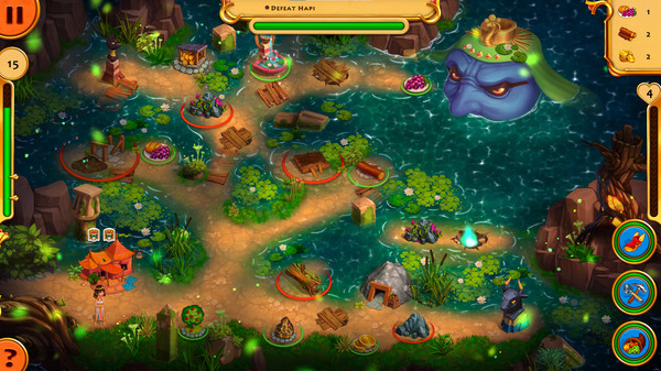 Скриншот 2 из игры Invincible Cleopatra: Caesar's Dreams