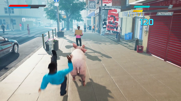 Pig Skater Simulator screenshot 3