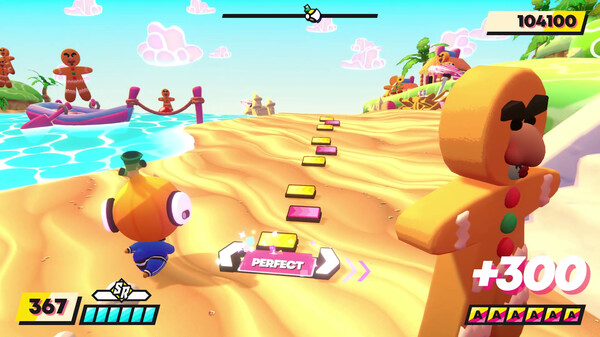 RHYTHM SPROUT: Sick Beats & Bad Sweets-游戏截图