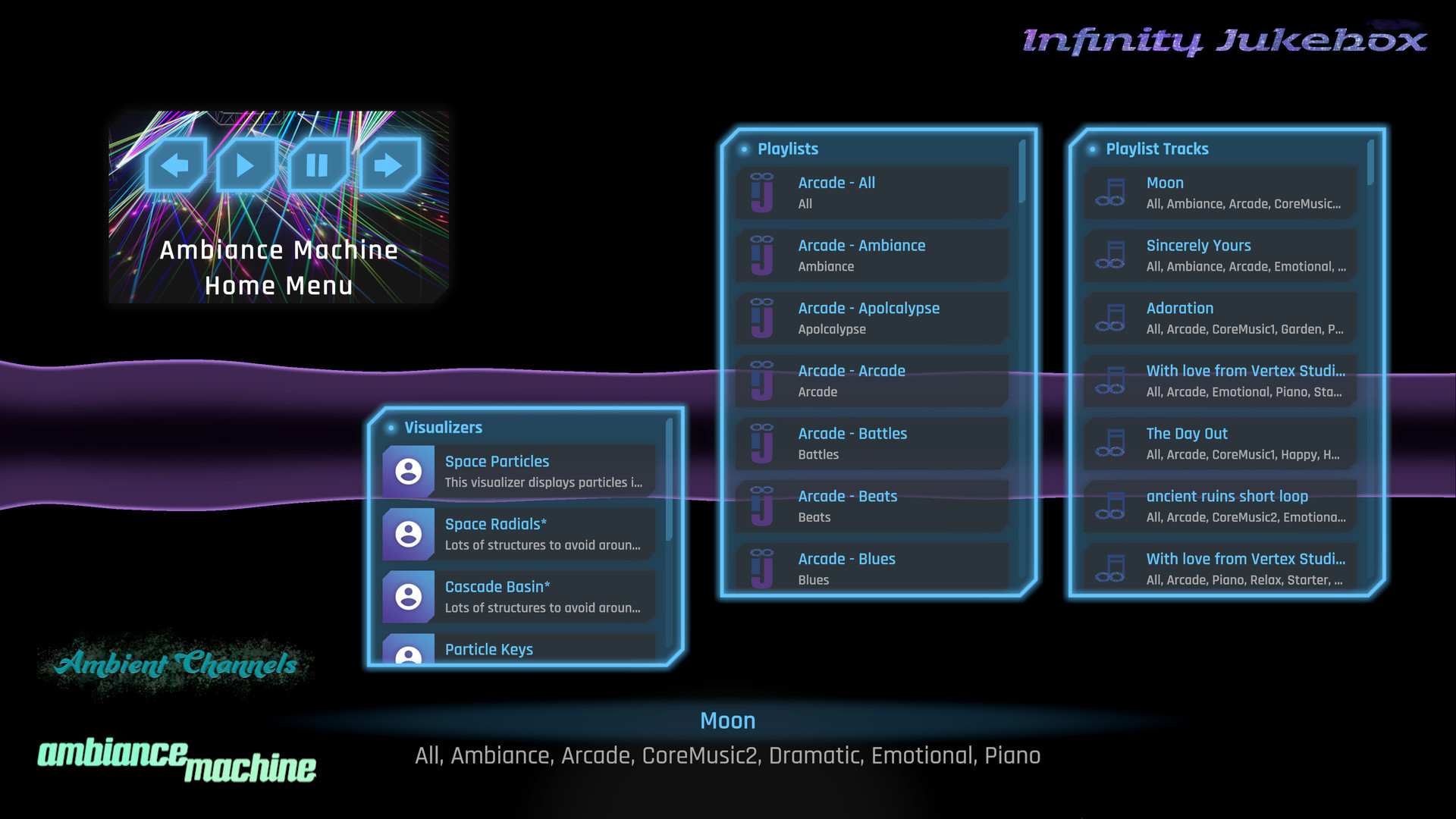 Ambient Channels: Infinity Jukebox Featured Screenshot #1