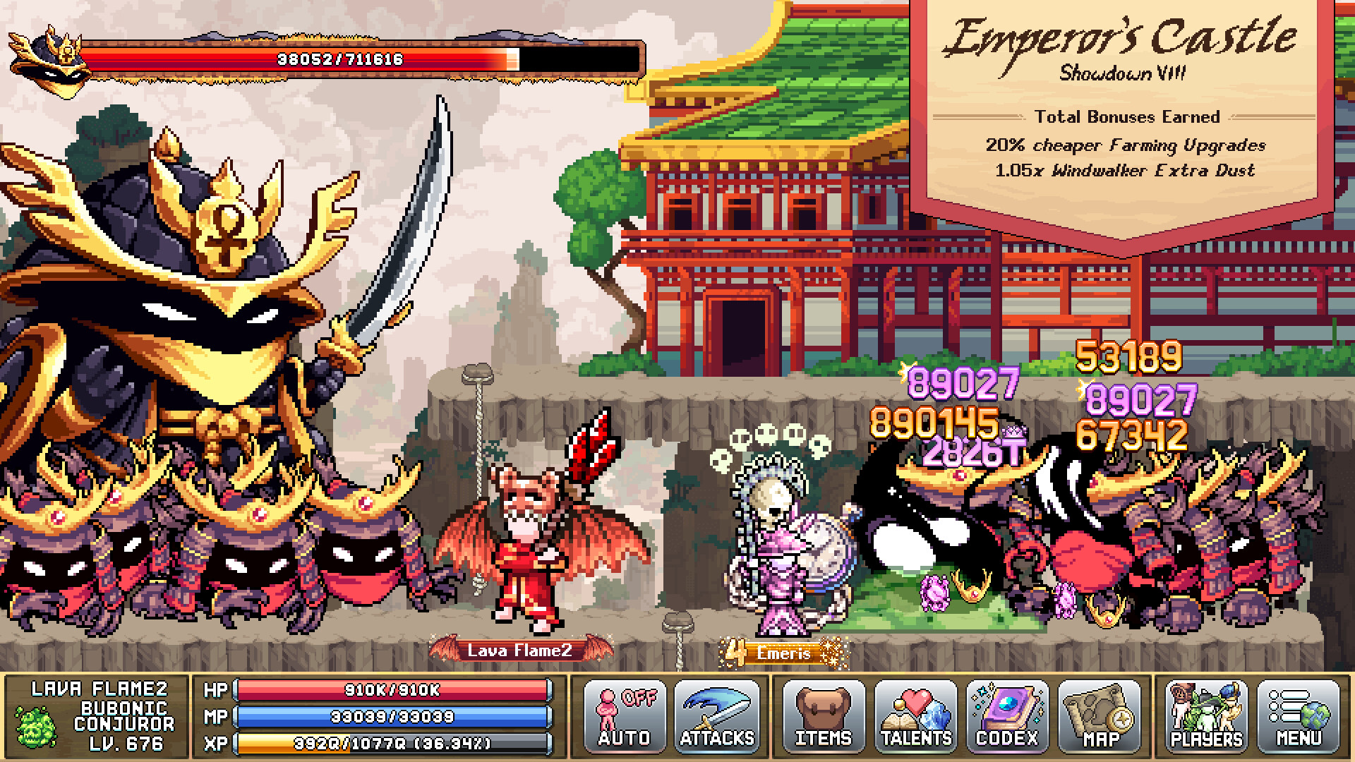 Screenshot of IdleOn - The Idle RPG