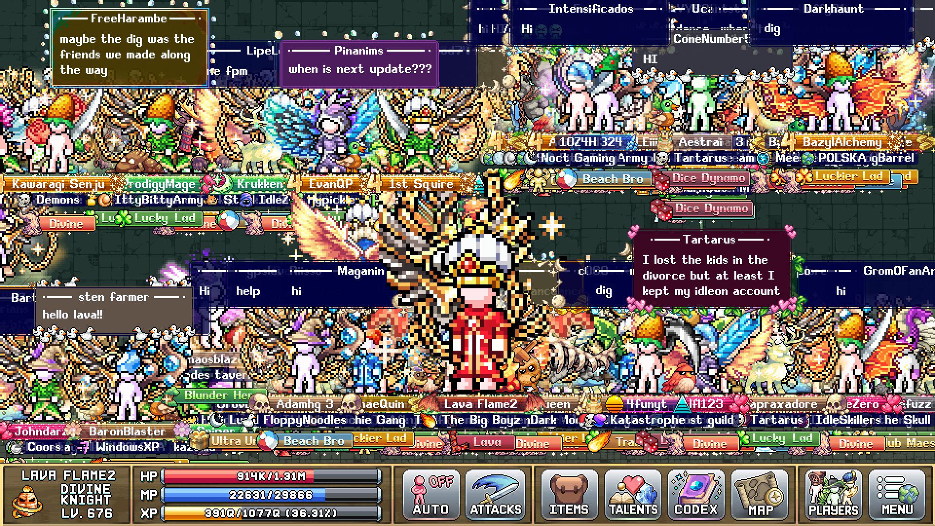 Screenshot IdleOn