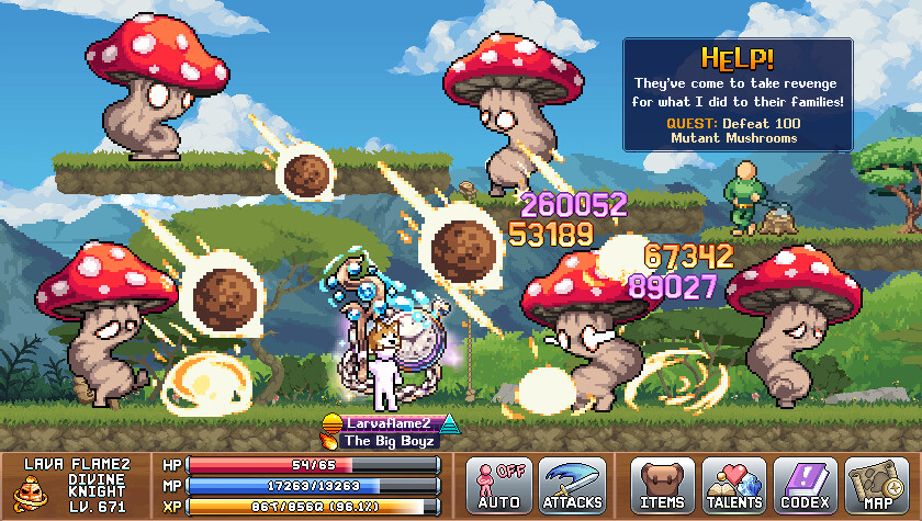 Screenshot of IdleOn - The Idle RPG