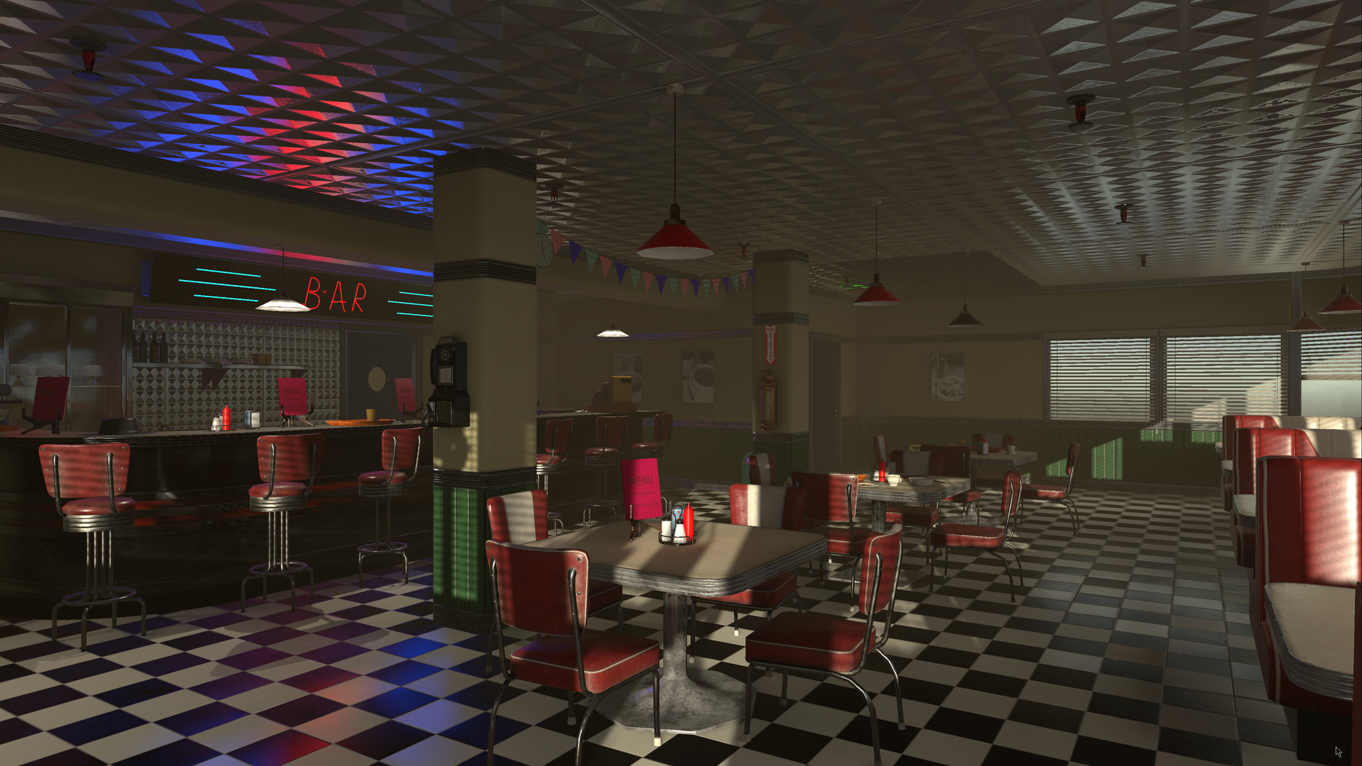Ambient Channels: American Retro - Cozy Café After Hours Featured Screenshot #1