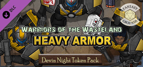 Fantasy Grounds - Devin Night Token Pack 148: Warriors of the Wasteland Heavy Armor Header Image