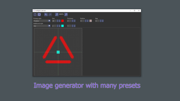 HudSight - crosshair overlay