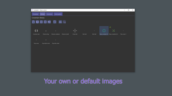 HudSight - crosshair overlay