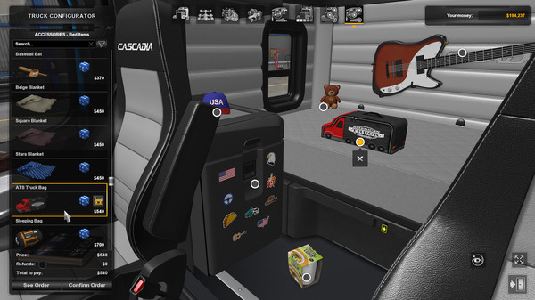 KHAiHOM.com - American Truck Simulator - Cabin Accessories