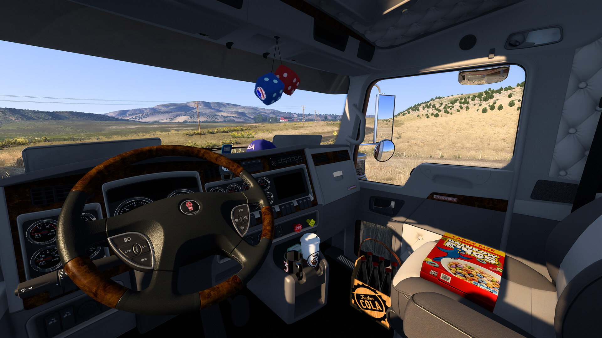 American Truck Simulator - Cabin Accessories gameplay screenshot 1