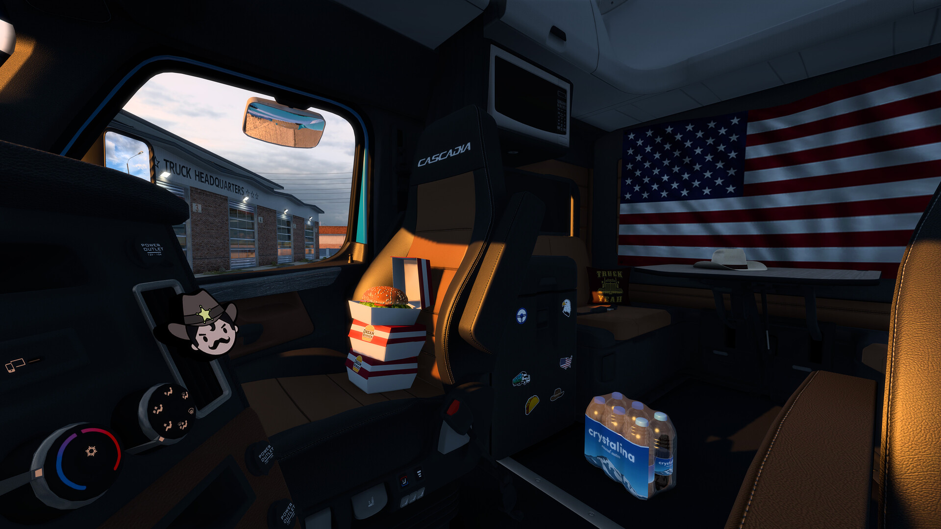 American Truck Simulator - Cabin Accessories gameplay screenshot 2