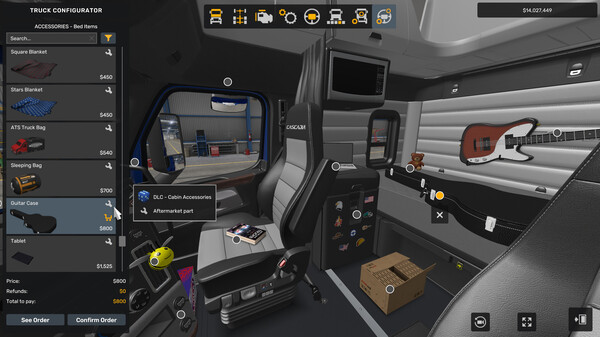 KHAiHOM.com - American Truck Simulator - Cabin Accessories