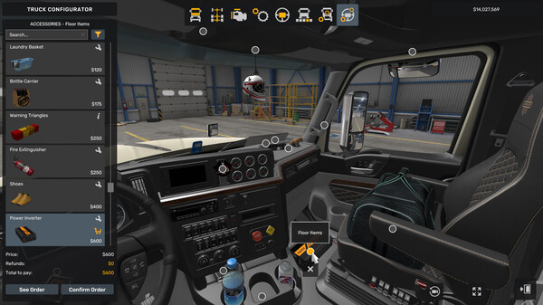 KHAiHOM.com - American Truck Simulator - Cabin Accessories