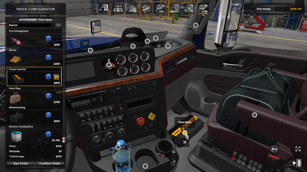 KHAiHOM.com - American Truck Simulator - Cabin Accessories