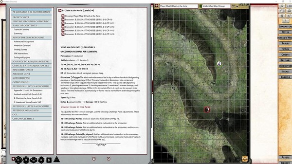 Fantasy Grounds - Pathfinder 2 RPG - Pathfinder Society Scenario #2-02: Mountain of Sea and Sky