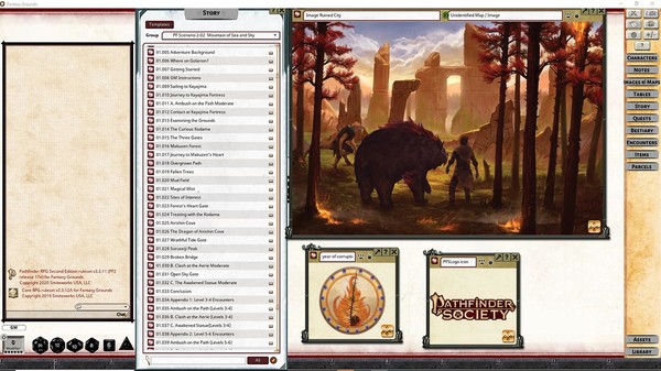 Fantasy Grounds - Pathfinder 2 RPG - Pathfinder Society Scenario #2-02: Mountain of Sea and Sky