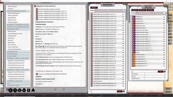 Fantasy Grounds - Pathfinder 2 RPG - Pathfinder Society Scenario #2-02: Mountain of Sea and Sky