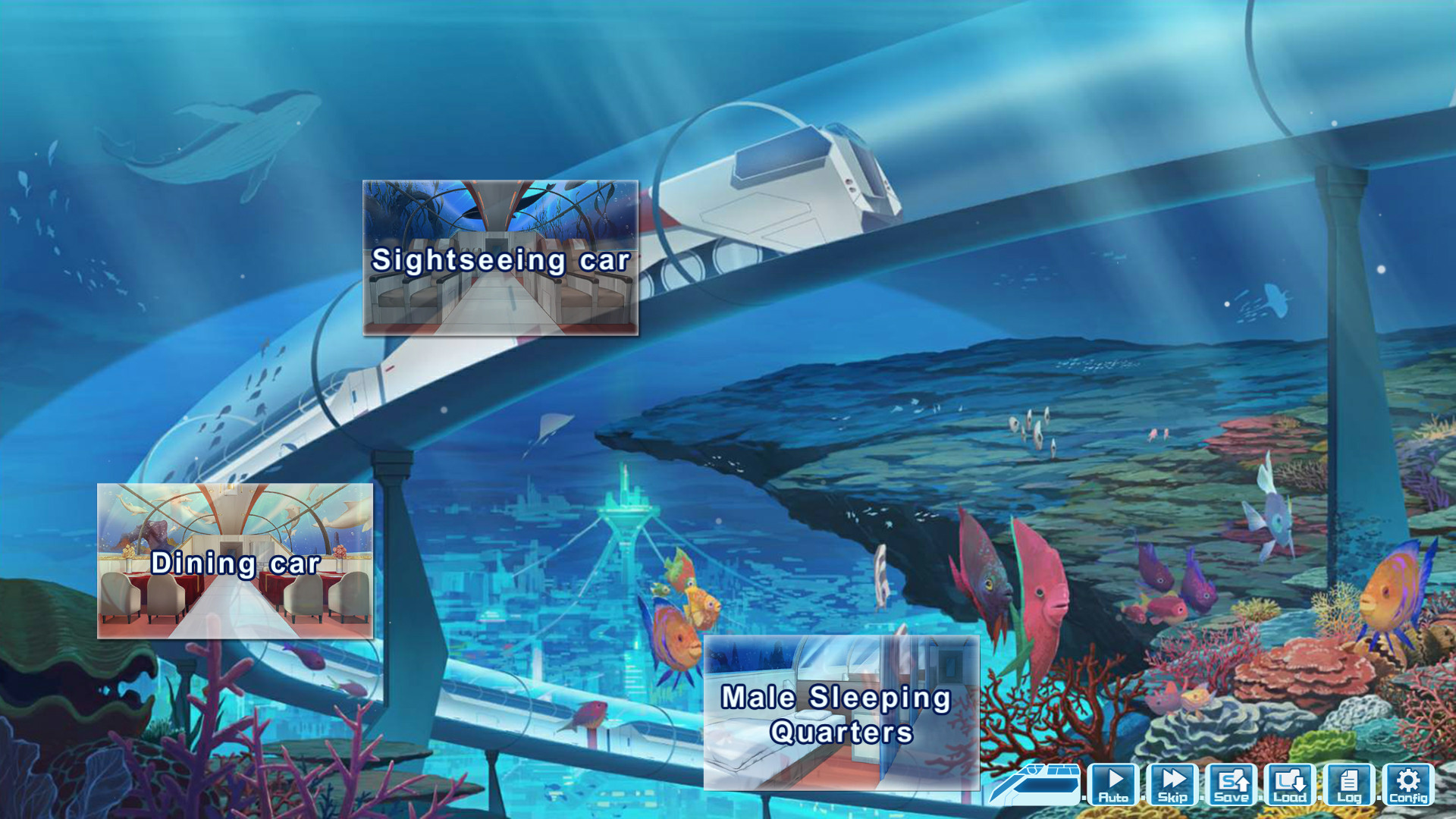 screenshot of 留紺の牢籠 Rail of Möbius 5