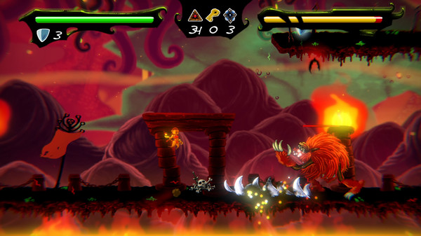 Screenshot z Gem Deeps