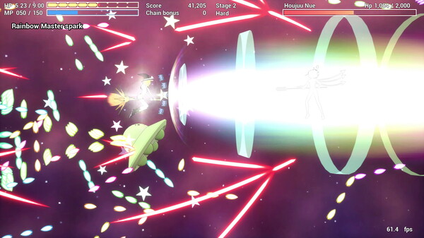 Screenshot z Touhou Multi Scroll Shooting 2 Screenshot z Touhou Multi Scroll Shooting 2