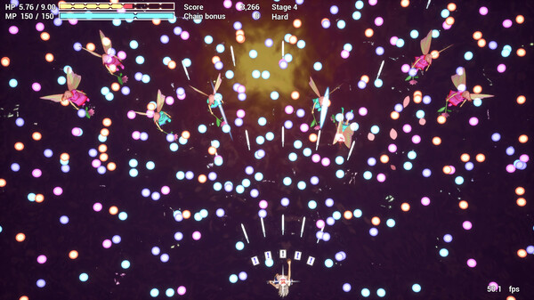 Screenshot z Touhou Multi Scroll Shooting 2 Screenshot z Touhou Multi Scroll Shooting 2