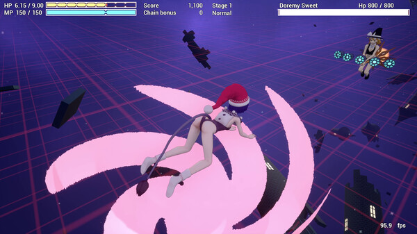 Screenshot z Touhou Multi Scroll Shooting 2 Screenshot z Touhou Multi Scroll Shooting 2