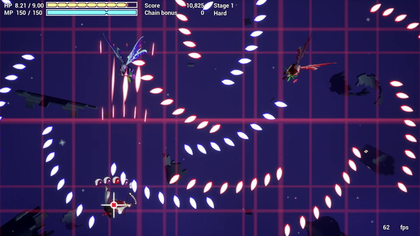 Screenshot z Touhou Multi Scroll Shooting 2 Screenshot z Touhou Multi Scroll Shooting 2