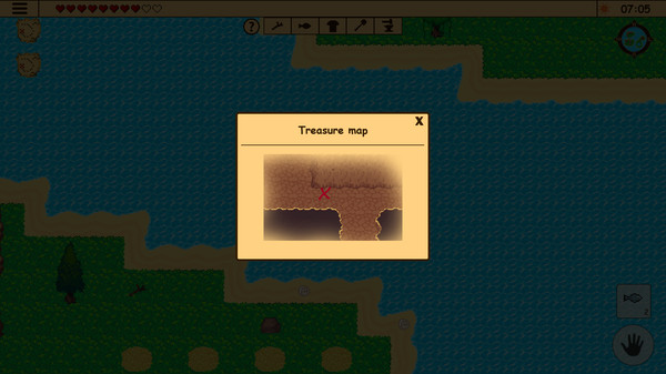 Screenshot z Survival RPG: The lost treasure