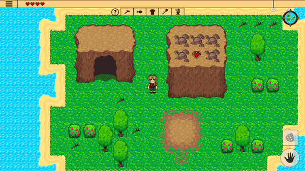 Screenshot z Survival RPG: The lost treasure
