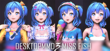 DesktopMMD3:Miss Fish technical specifications for computer