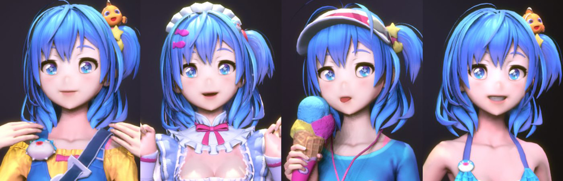DesktopMMD3:Miss Fish