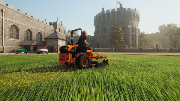 Screenshot z Lawn Mowing Simulator