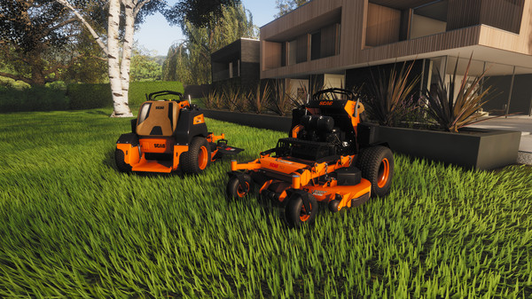 Screenshot z Lawn Mowing Simulator