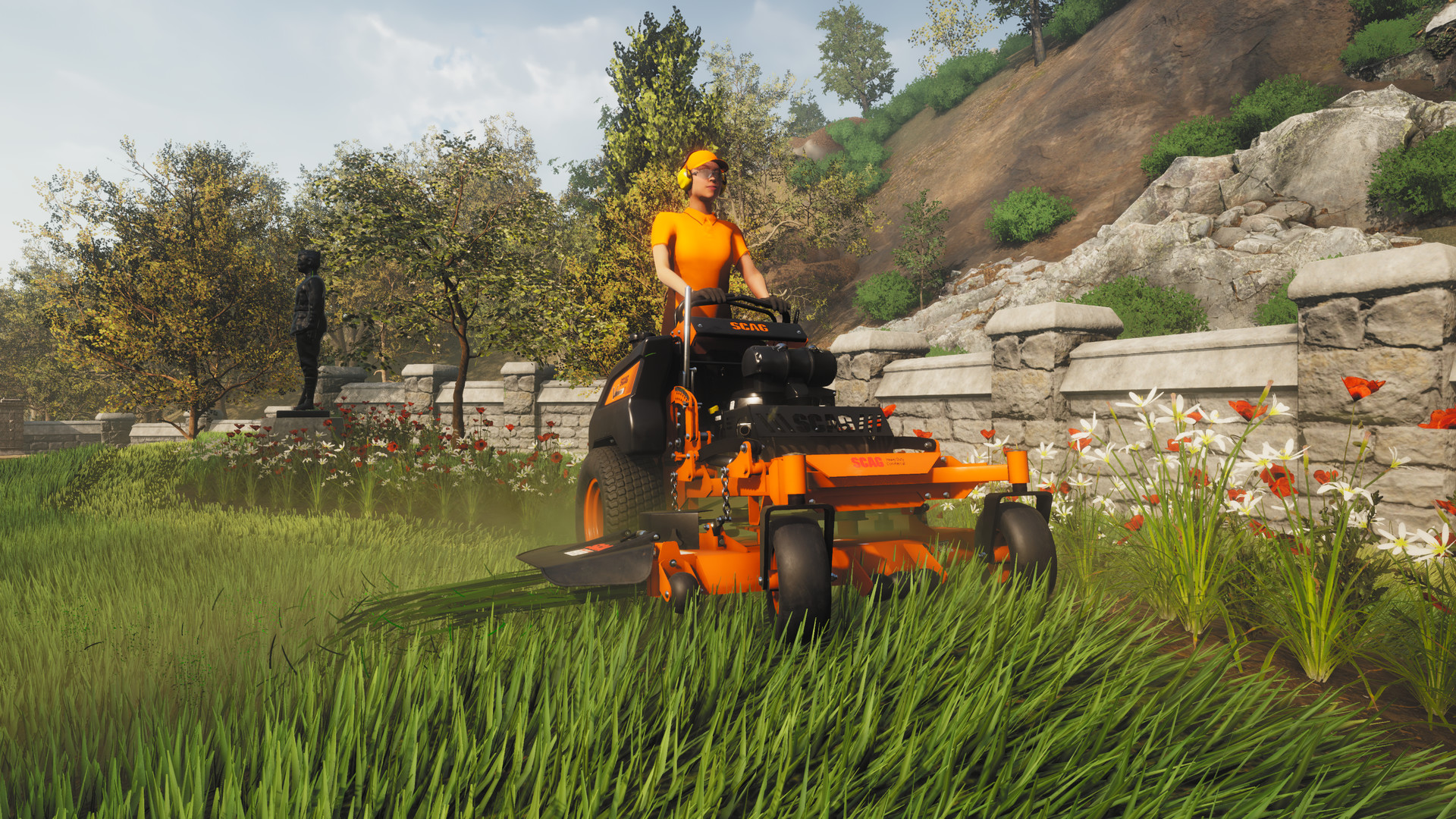 Lawn Mowing Simulator game artwork
