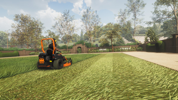 Screenshot z Lawn Mowing Simulator