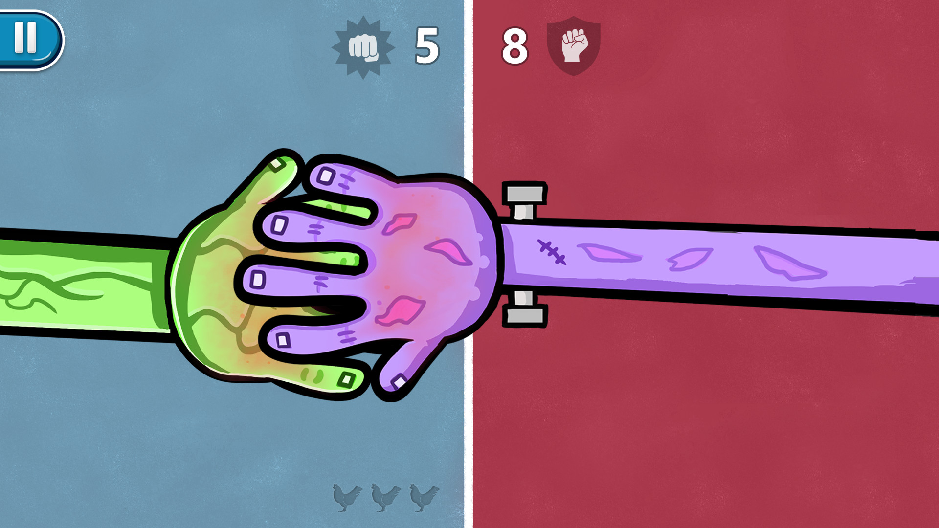Red Hands – 2-Player Game
