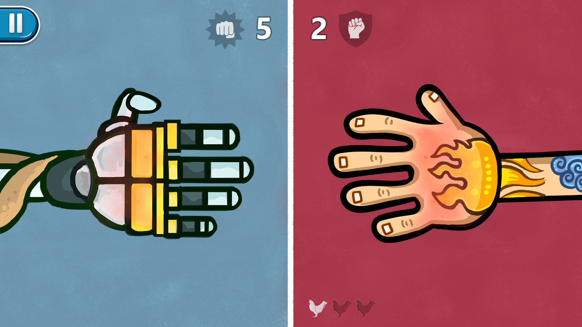 #2. Red Hands – 2-Player Game (Steam) 由: Peaksel