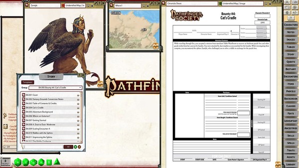 Fantasy Grounds - Pathfinder RPG - Pathfinder Bounty #4: Cat's Cradle