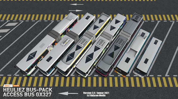 OMSI 2 Add-on Heuliez Bus-Pack Access Bus GX327 screenshot 7