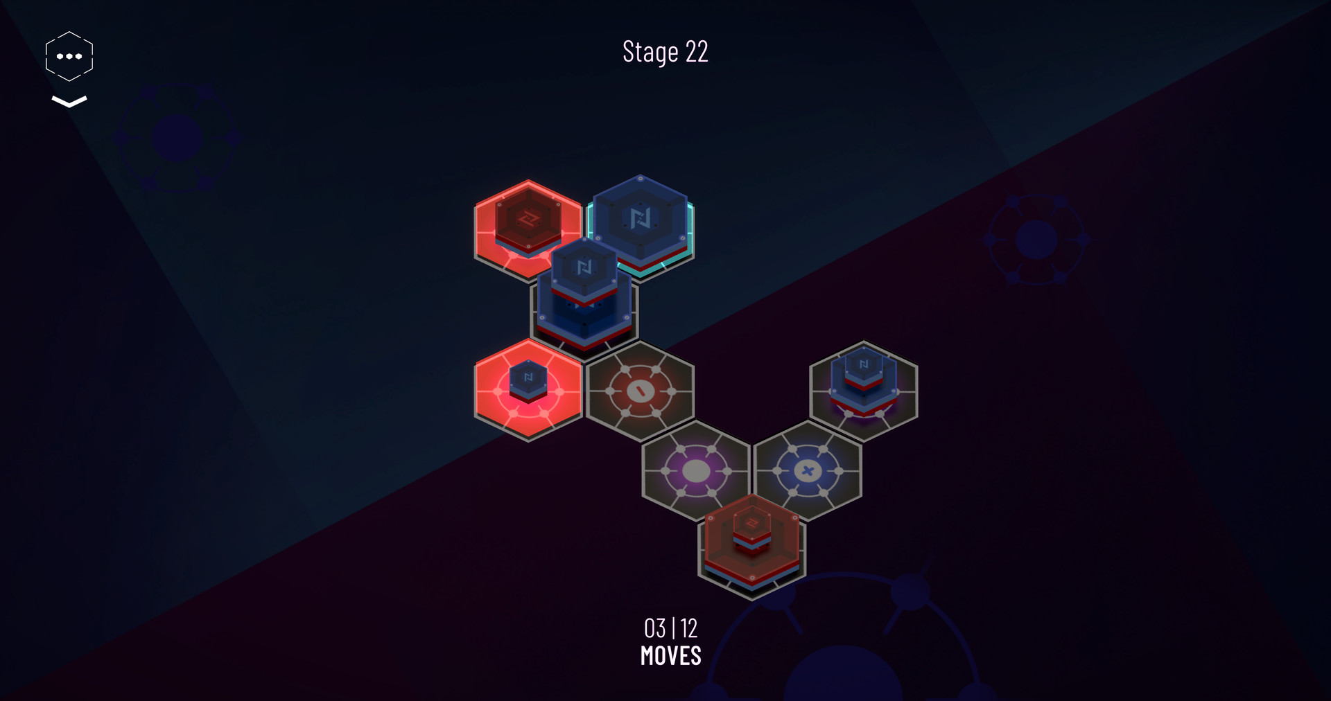 Hanoi Puzzles: Magnetrix screenshot 1