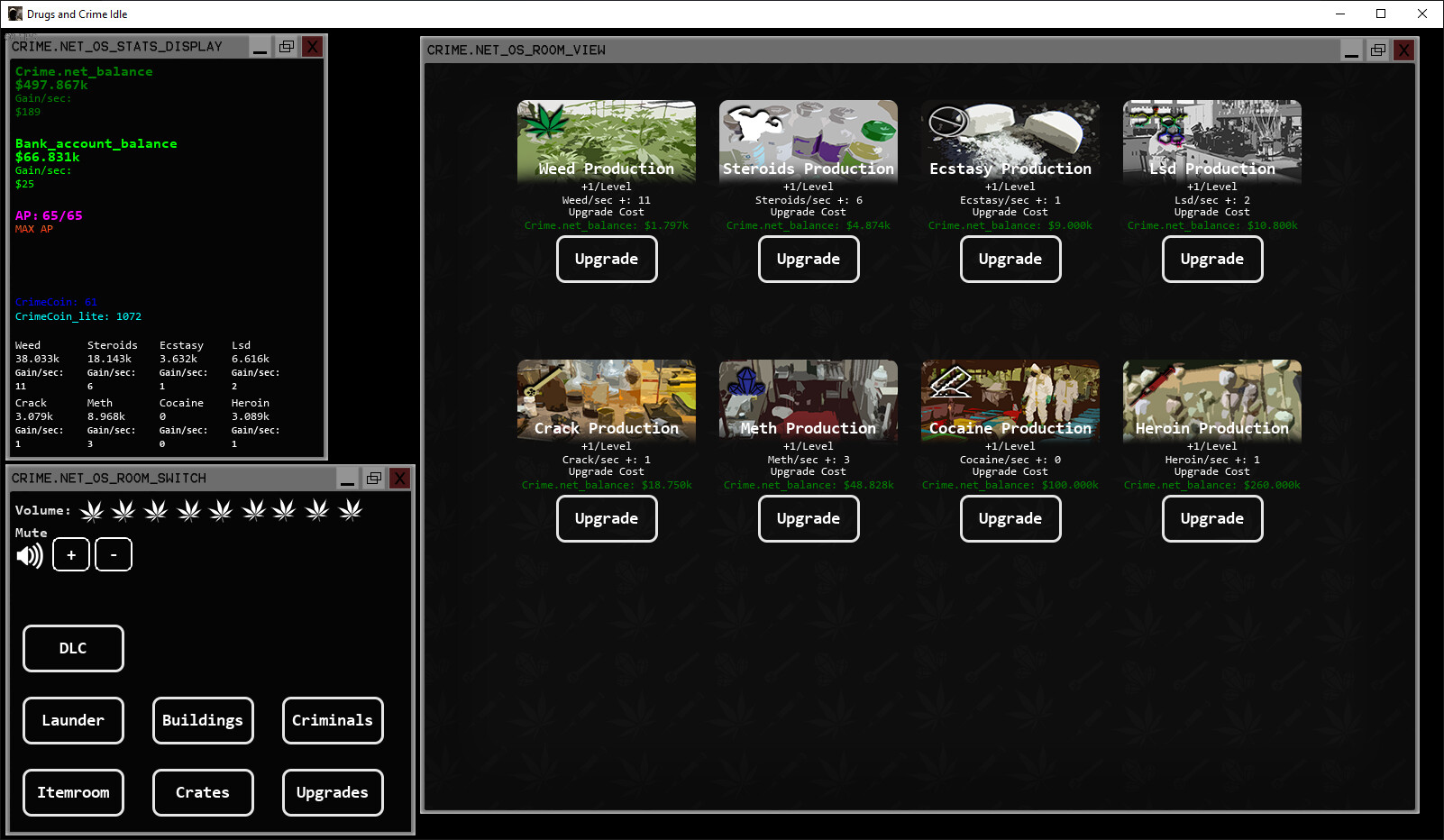 Drugs and Crime Idle screenshot #5