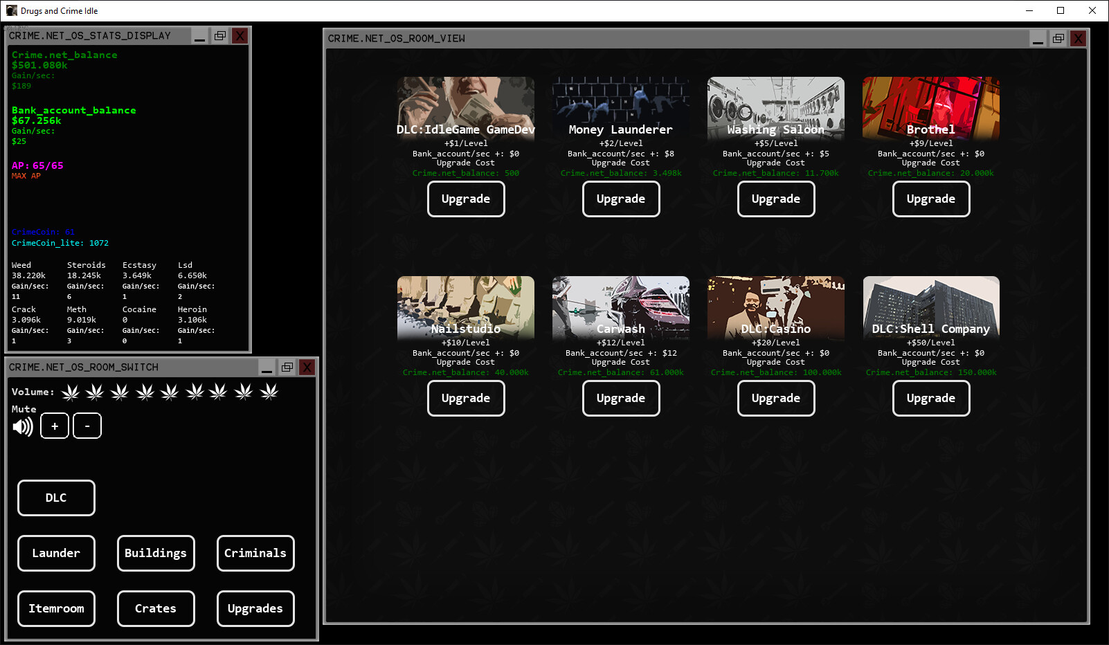 Drugs and Crime Idle screenshot #7