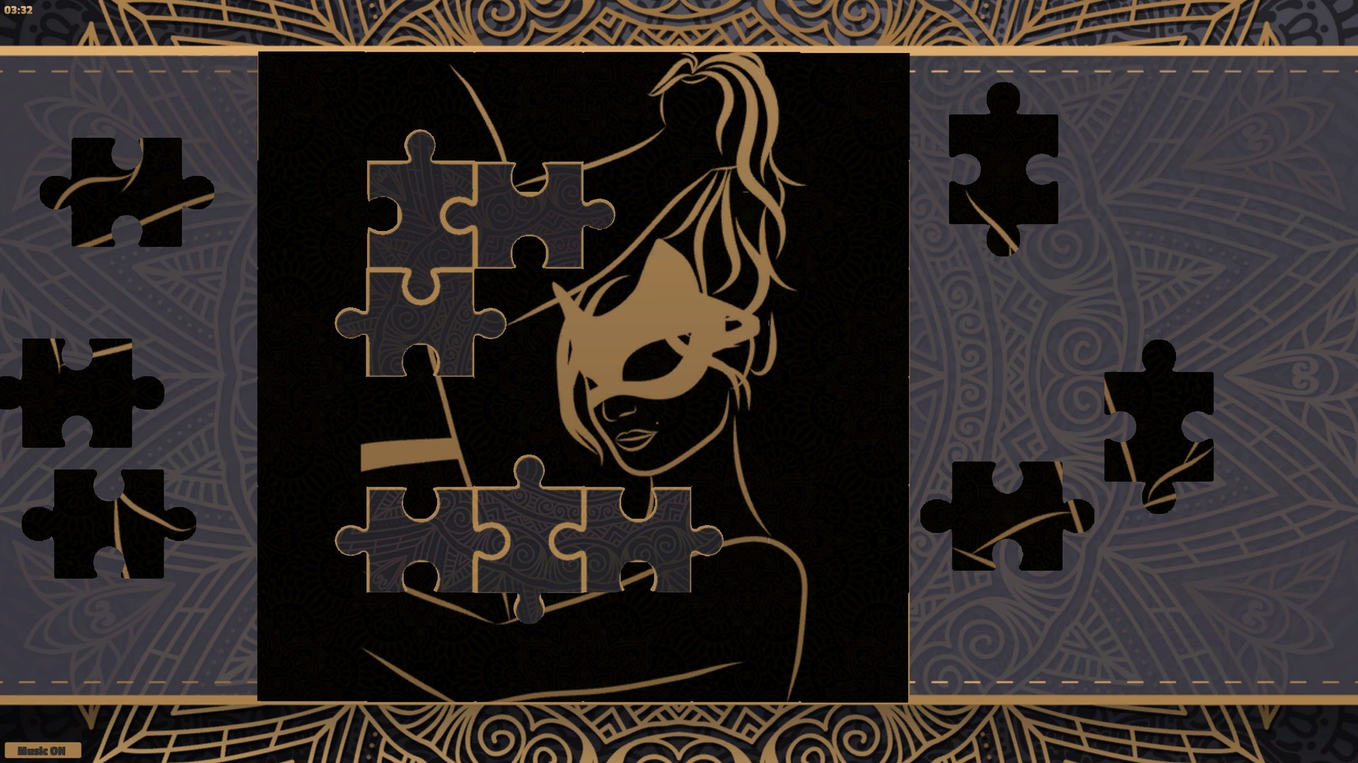 LineArt Jigsaw Puzzle - Erotica 2 screenshot screenshot 1