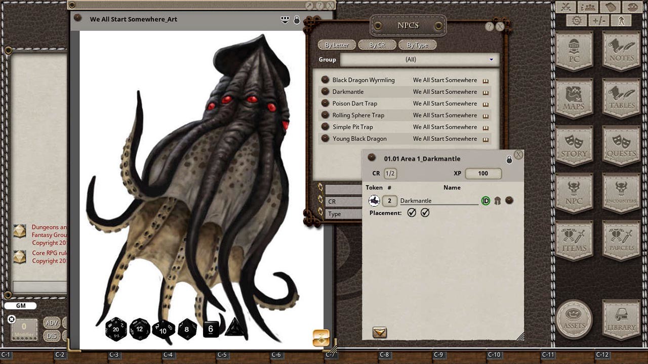 Fantasy Grounds - Mini-Dungeons Bundle #036-040 screenshot 1