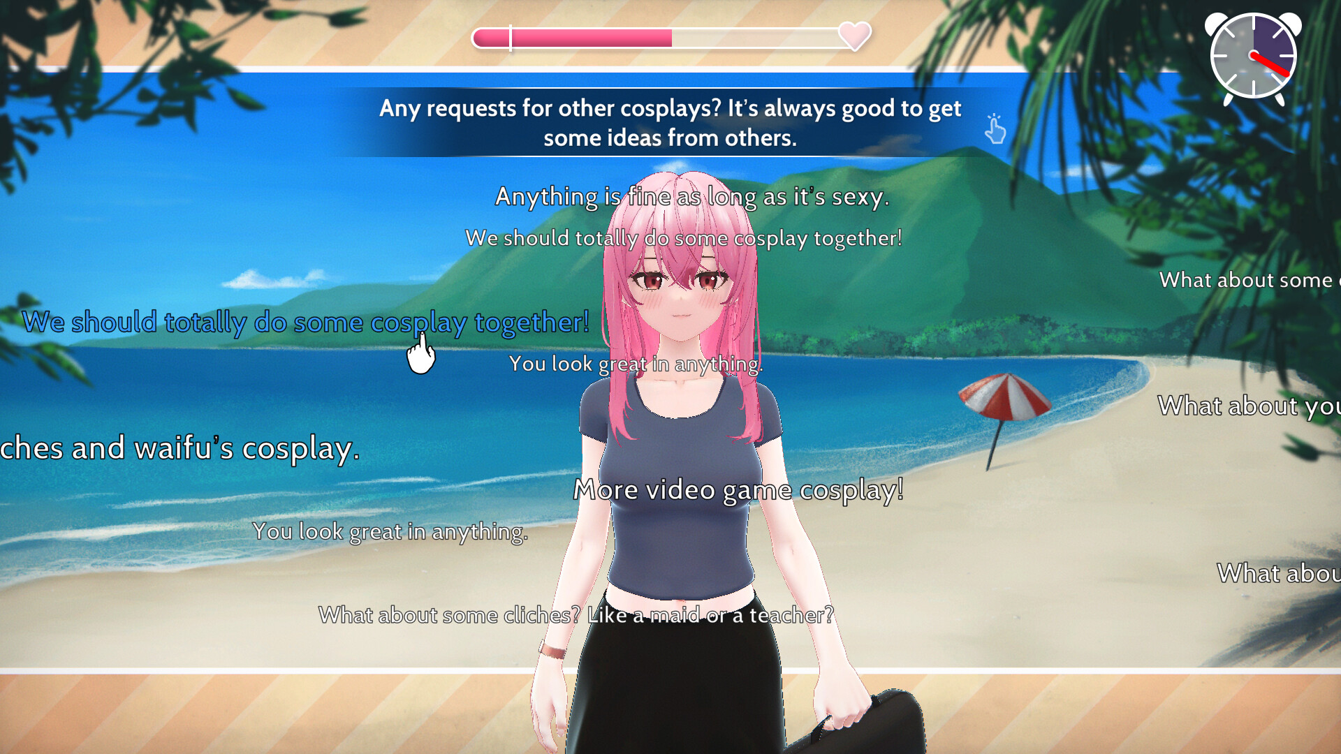 Match, Talk, Date! - A modern dating sim! screenshot #4