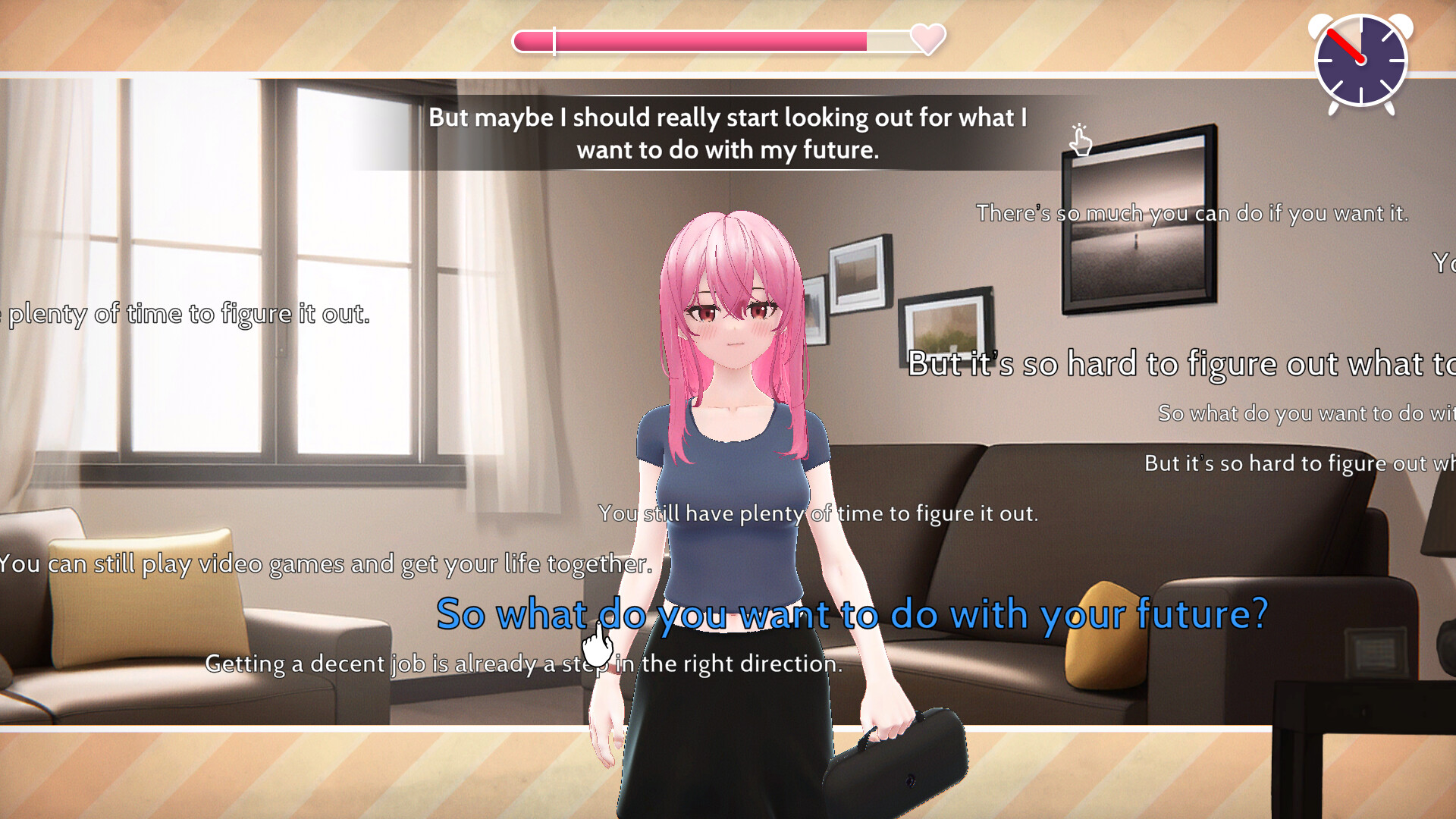 Match, Talk, Date! - A modern dating sim! screenshot #11