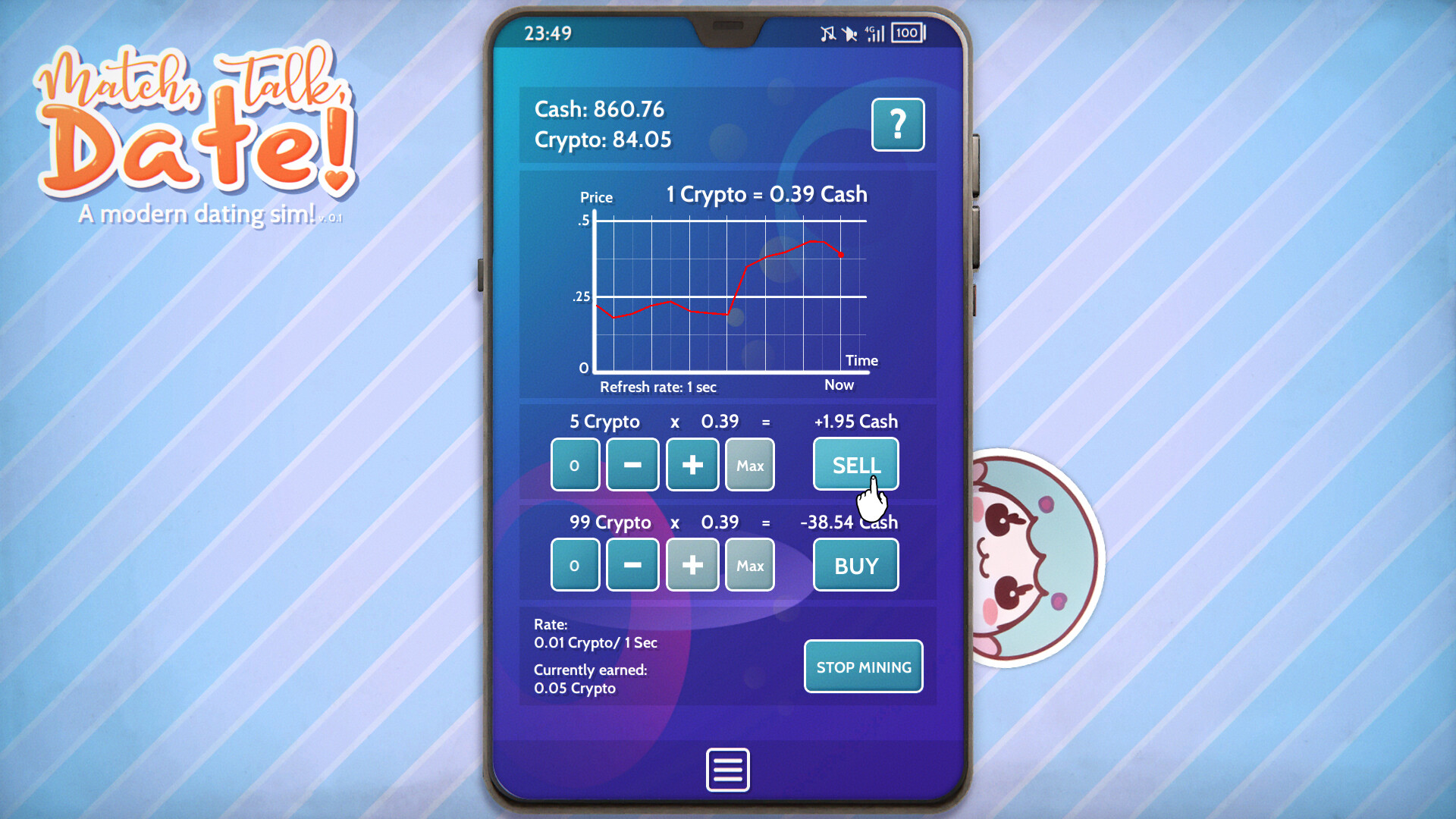 Match, Talk, Date! - A modern dating sim! screenshot #13