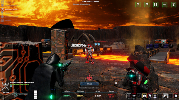 Screenshot z Void Marauders