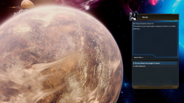 Screenshot z Void Marauders